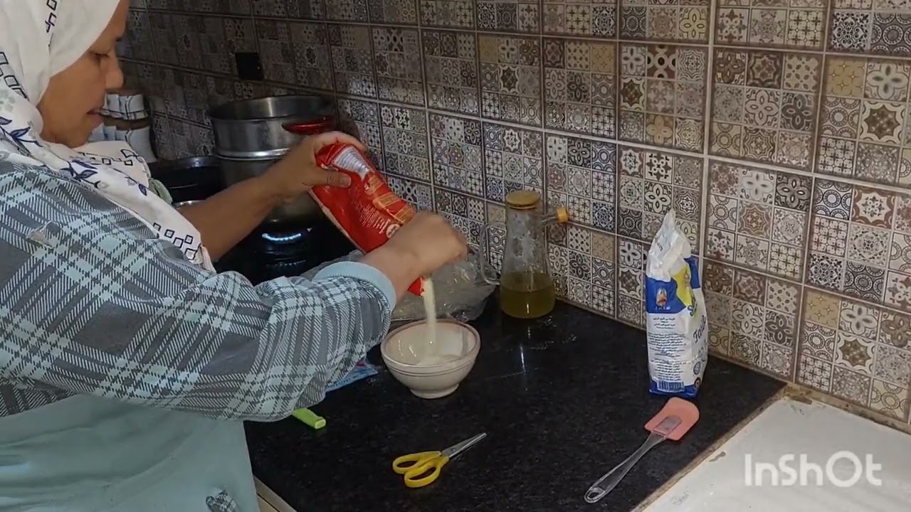 حفيدتي اول مرة تجينا / فطور صباح وملاوي مع صابرين