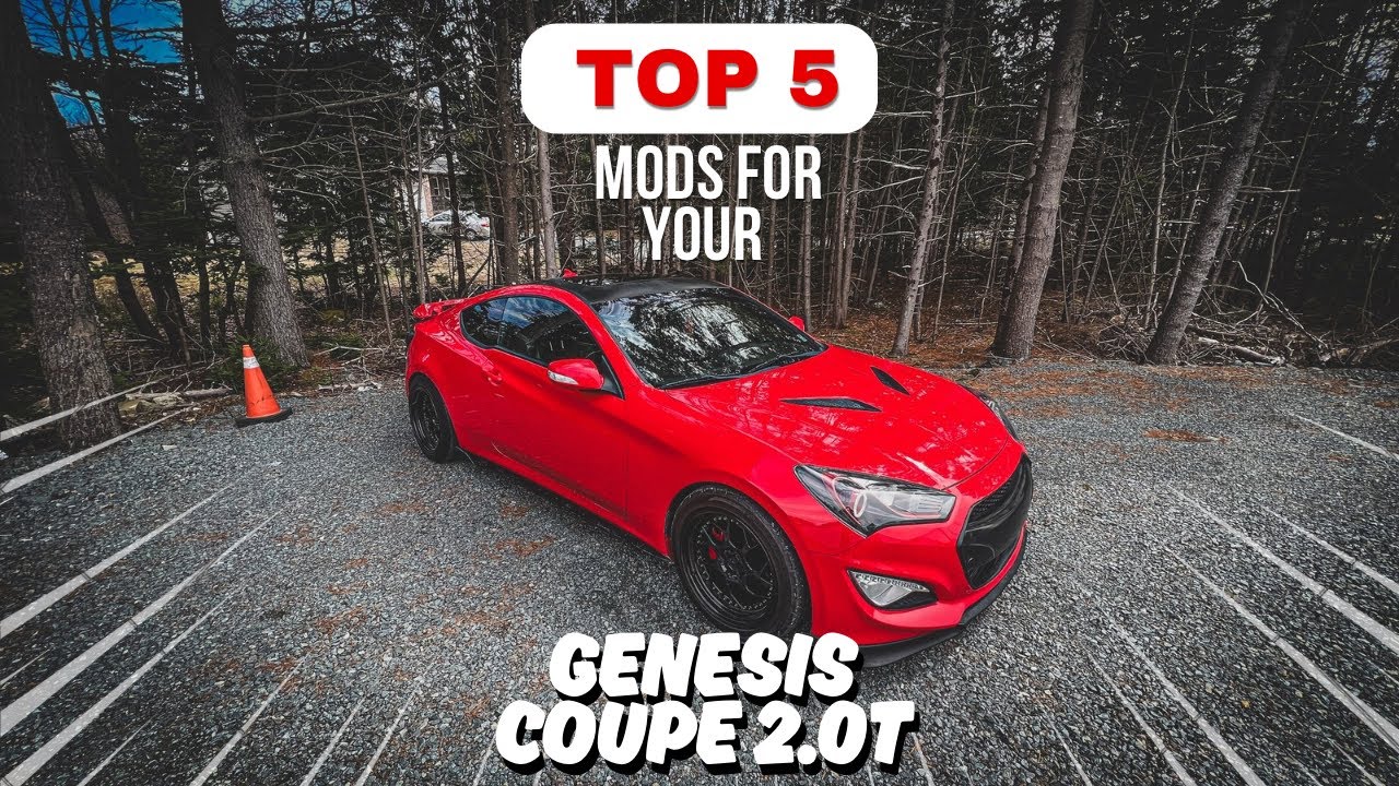TOP 5 MODS FOR YOUR GENESIS COUPE– Make It a Monster!