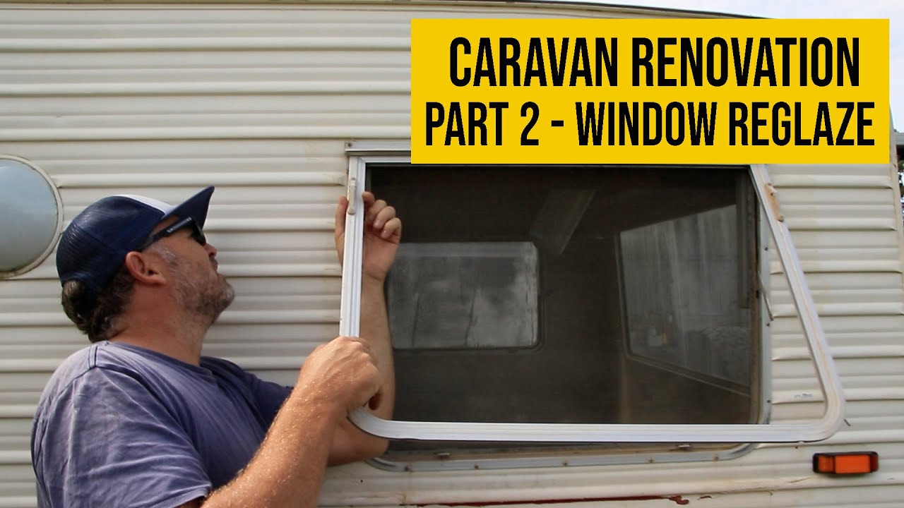 Как заново остеклить окно каравана (пошаговое руководство своими руками!)