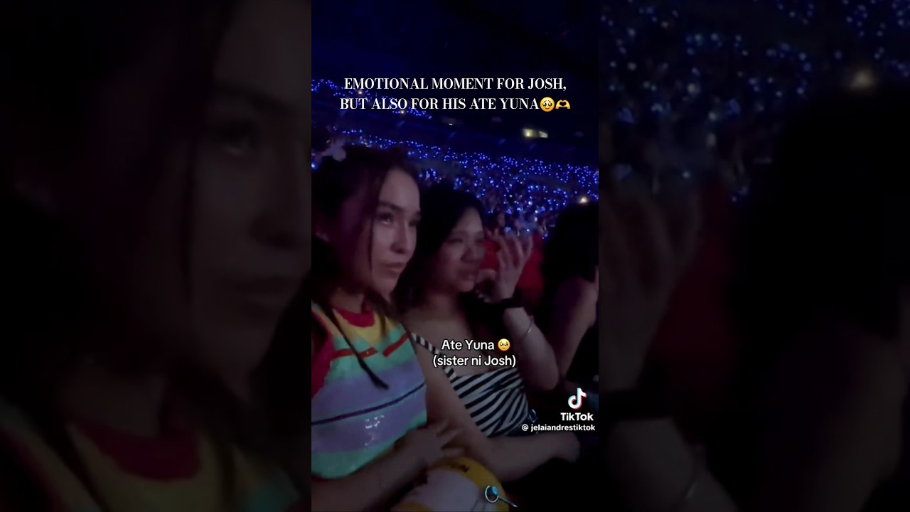 SB19 Josh's Ate Yuna & friend Jelai celebrate SaW World Tour Kickoff Concert Day1💙💙💙 