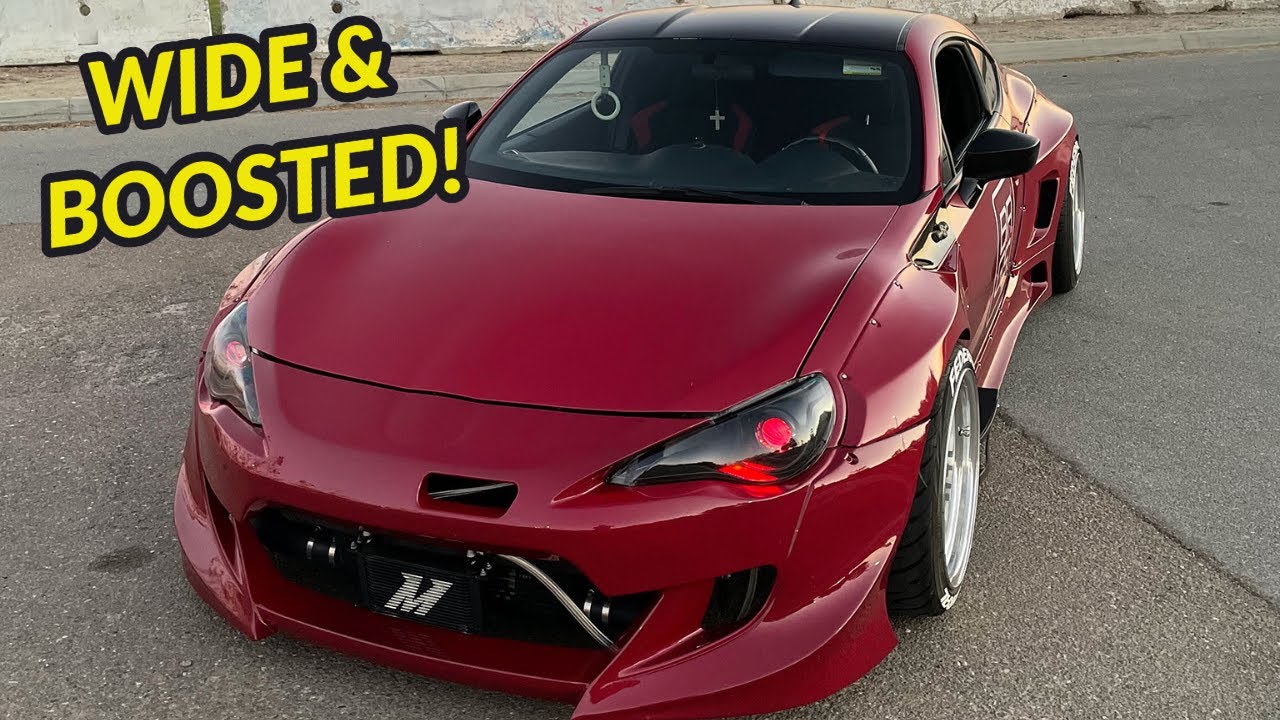 Supercharged & Widebody Scion FRS FULL WALKAROUND!