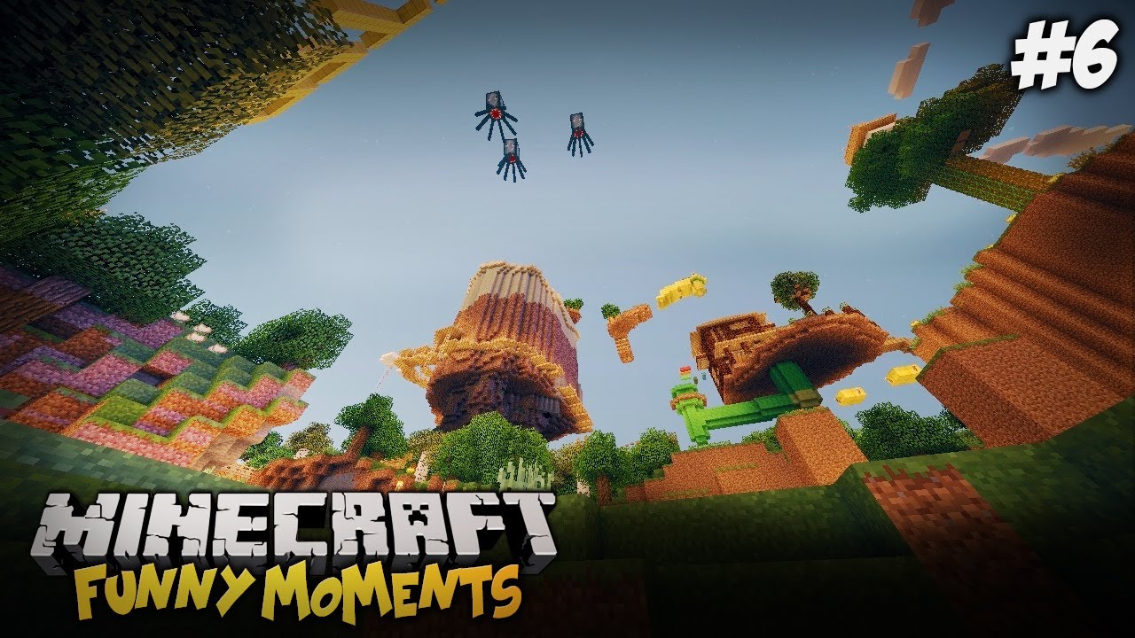 Minecraft Epic Jump Map Butter Edition - FUNNY MOMENTS // NAJLEPSZE MOMENTY [#6]