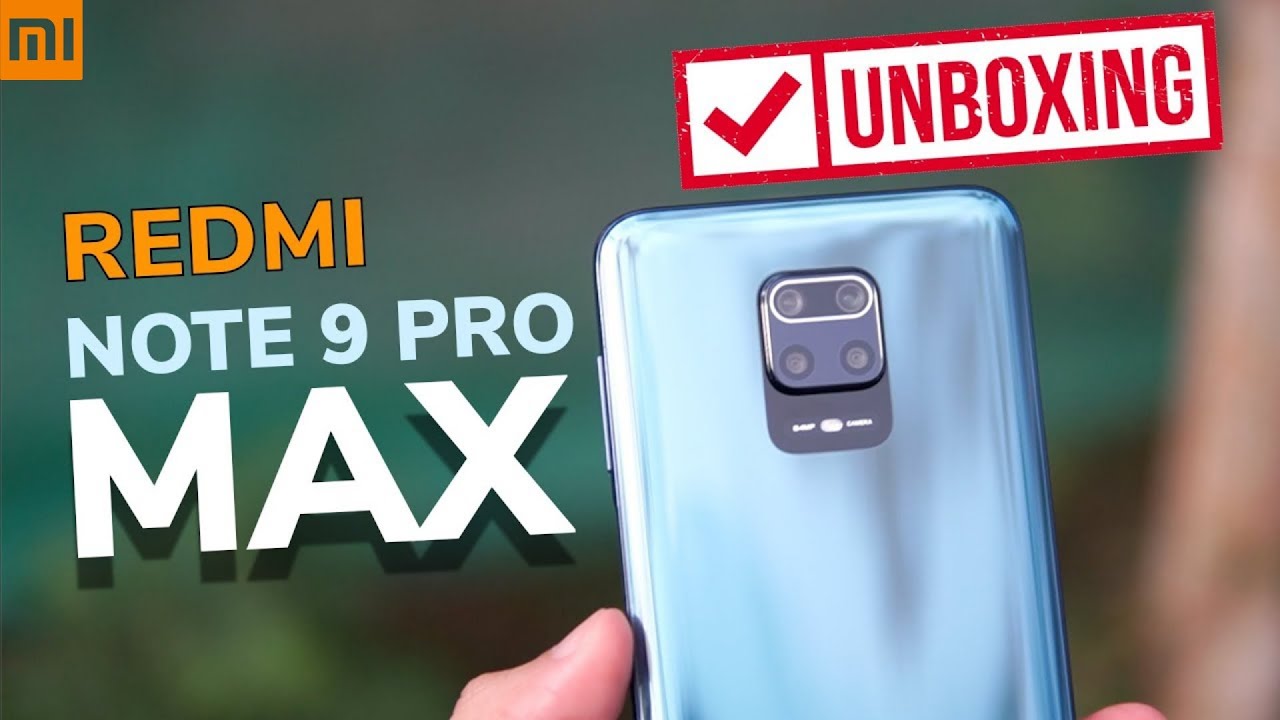 Redmi Note 9 Pro Max Unboxing And First Impressions ⚡⚡ Camera, Display, Battery, SD 720G & More Test