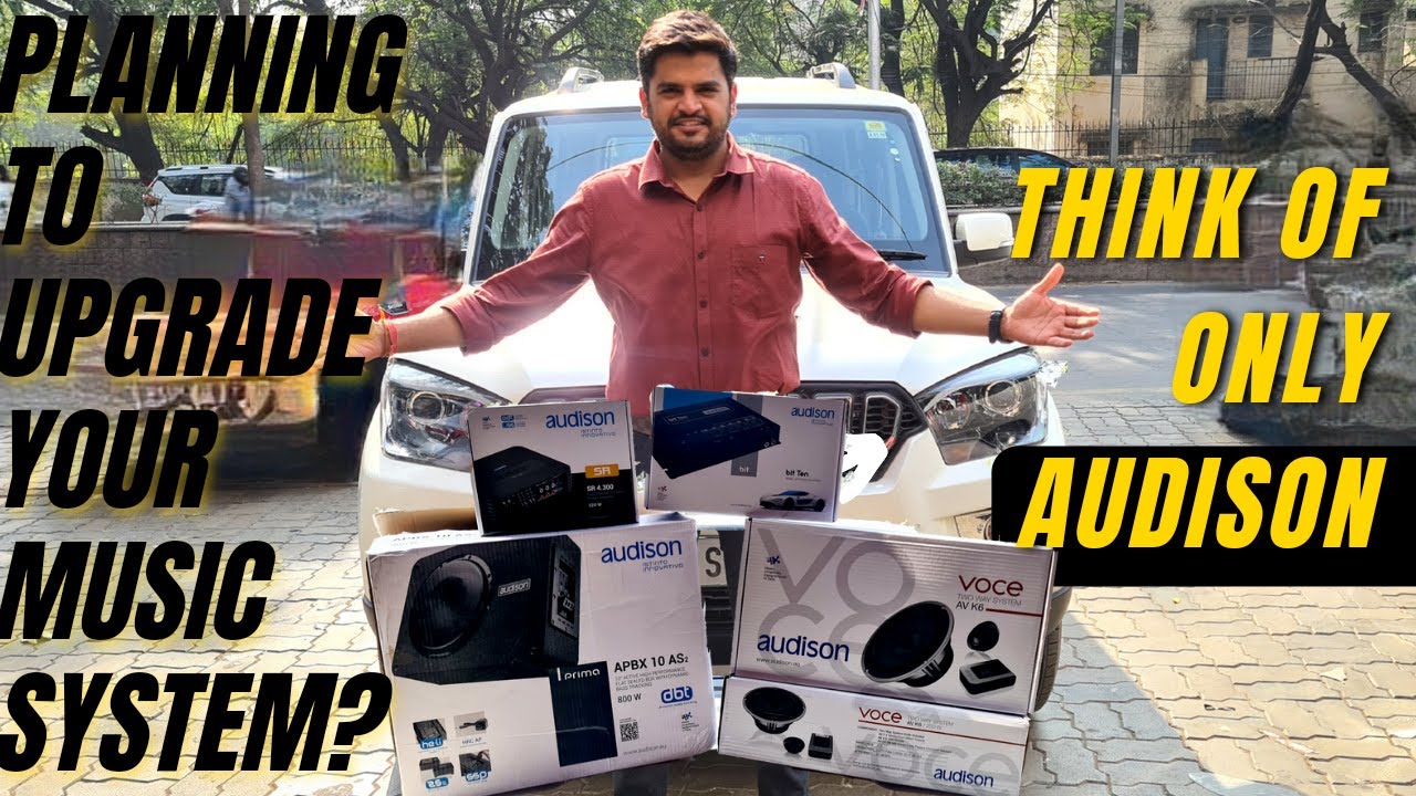 SCORPIO WITH BEST AUDIO BY AUDISON, ITALY || BEFORE & AFTER DAMPING LIVE CHECK BY DECIBLE METER