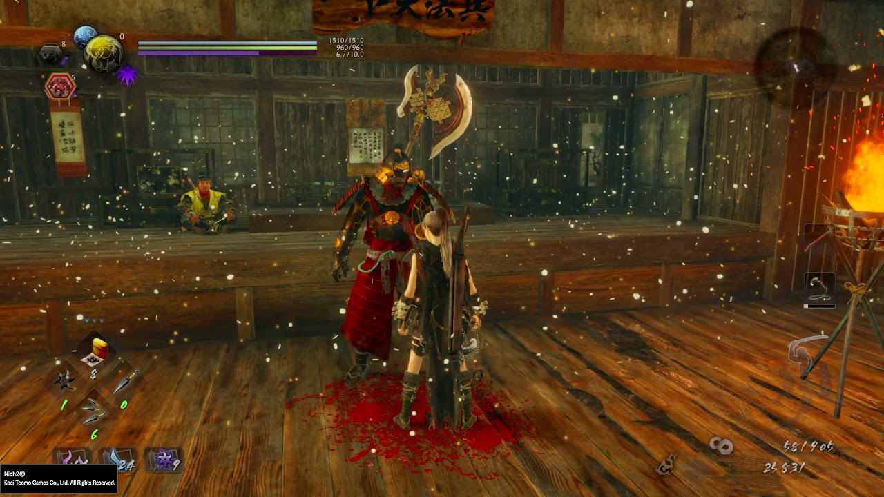 Nioh 2 - Amrita farm early game 40k per 1 min.