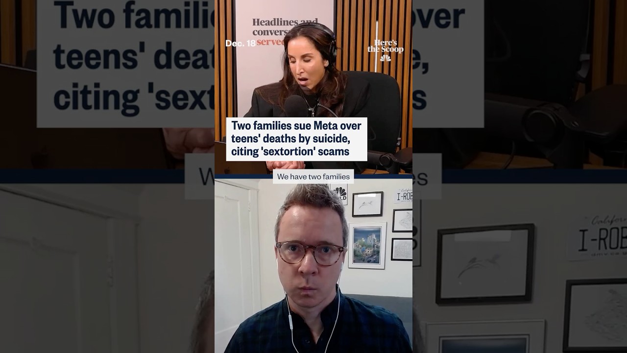 Two families sue Meta over teens' deaths by suicide, citing 'sextortion' scams