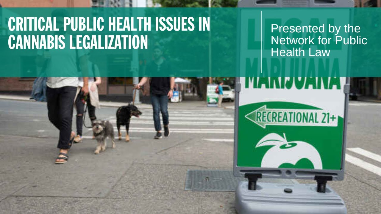 Critical Public Health Issues in Cannabis Legalization
