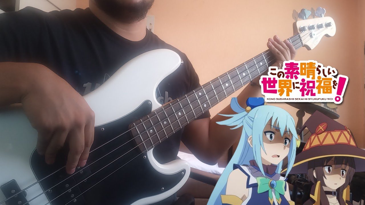 Growing Up! - Machico (Bass Cover w/ Tabs) [Konosuba Op 3]