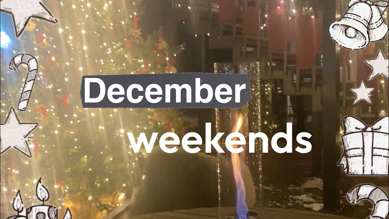 🕯️🎞️DECEMBER: christmas mood, snowy city, relaxing weekend