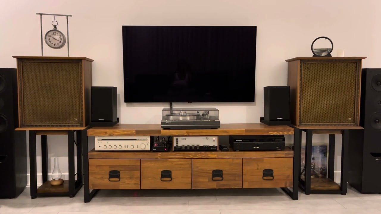 Philips GH 919 Amplifier & Wharfedale Rosedale Speakers & YJ Hi-Fi Tube Bluetooth