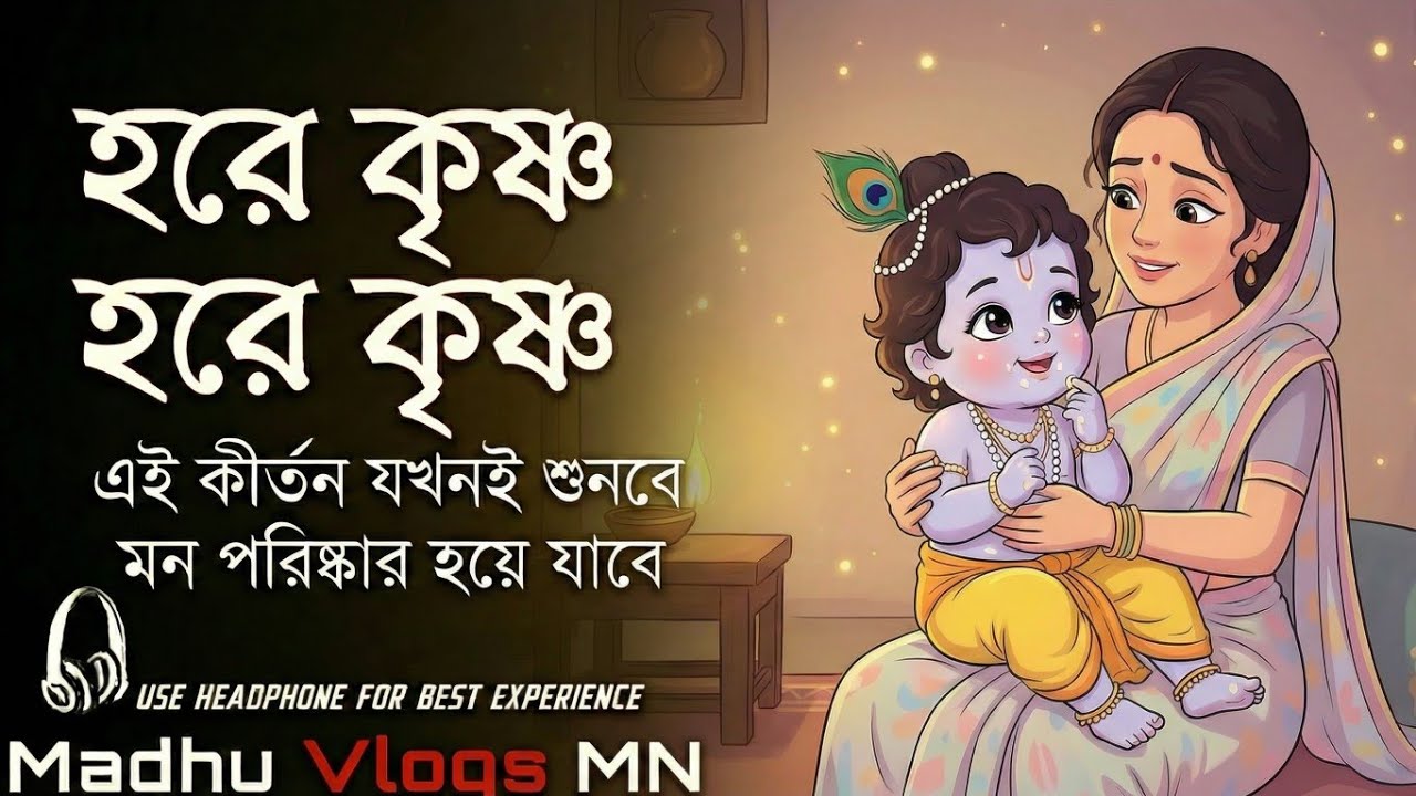 হরে কৃষ্ণ হরে কৃষ্ণ || HARE KRISHNA HARE KRISHNA || हरे कृष्णा हरे कृष्णा | খুব সুন্দর কীর্তন | V-41
