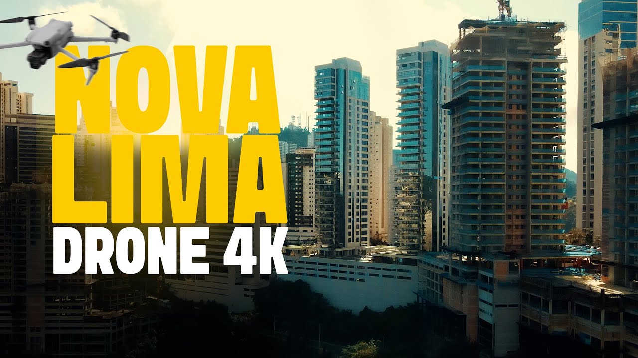 O c&eacute;u de Nova Lima e BH em 4K | Pr&eacute;dios de Luxo por Drone Cinem&aacute;tico