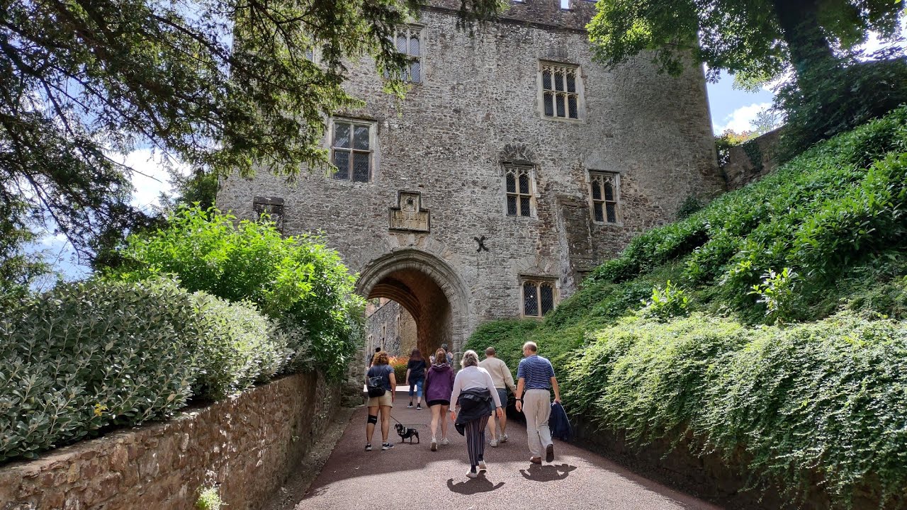 Dunster Castle  A kings bedroom and a secret passage
