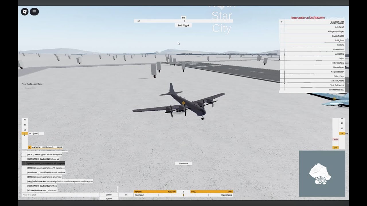 Neo Warfare X | B-29 Bombing raid (nuke) #neowarfarex #milsim #history #roblox