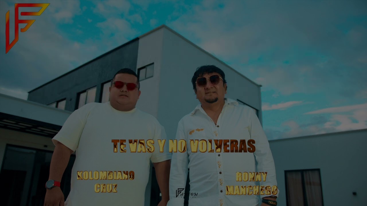 TE VAS Y NO VOLVERAS- KARAOKE PISTA- KOLOMBIANO CRUZ ❌ RONNY MANCHEGO