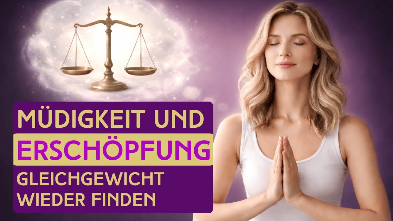 Müdigkeit und Erschöpfung  -  finde dein inneres Gleichgewicht