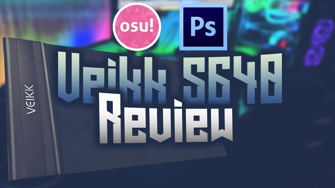 Veikk S640 osu!/Art review! + Comparison to the XP Pen G640, is it better?