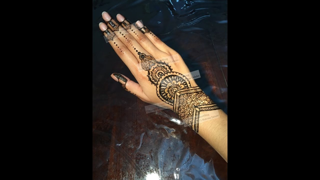 Mandala Design with the Rocky Hand by Shahema