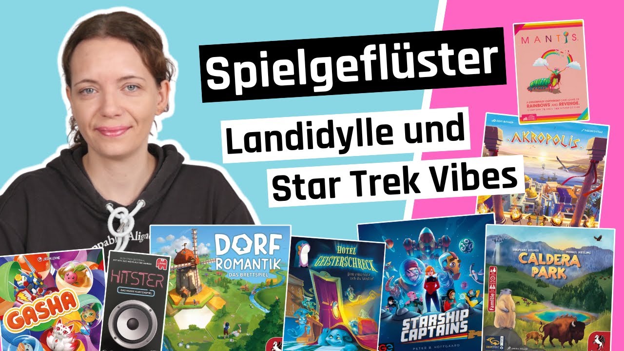 Spielgeflüster #18: Relaxen mit Dorfromantik und Star Trek Vibes bei Starship Captain