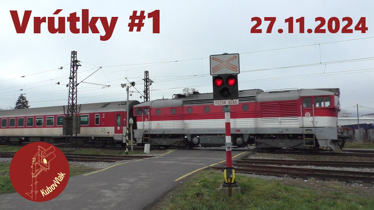 Železničné priecestie Vrútky #1 [27.11.2024]