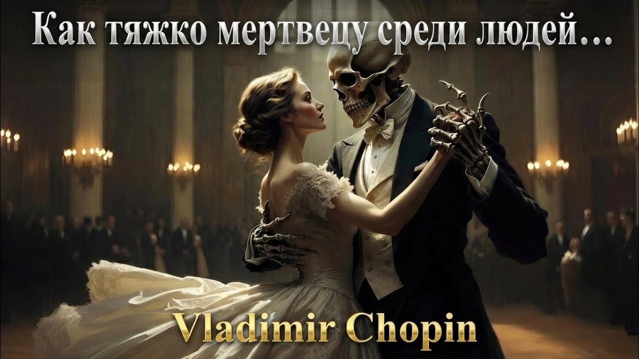 Vladimir Chopin — Как тяжко мертвецу среди людей... (Official Video) | Gothic Rock Opera 🎩