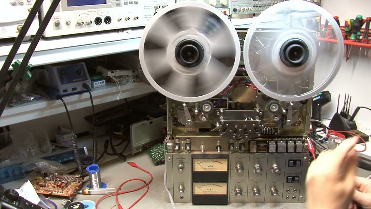 AKAI GX-400D PRO Tape Tensioner Repair.