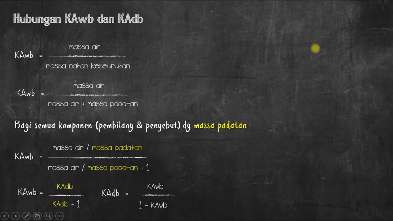 Apa itu Kadar Air Basis Basah dan Basis Kering?