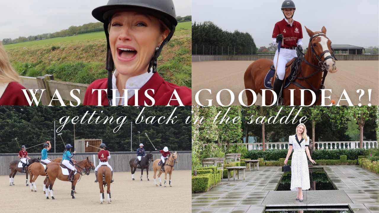 LUXURY POLO EXPERIENCE | EQUESTRIAN STYLE, GLAM FASHION | JILLY COOPER ENGLISH COUNTRYSIDE VLOG