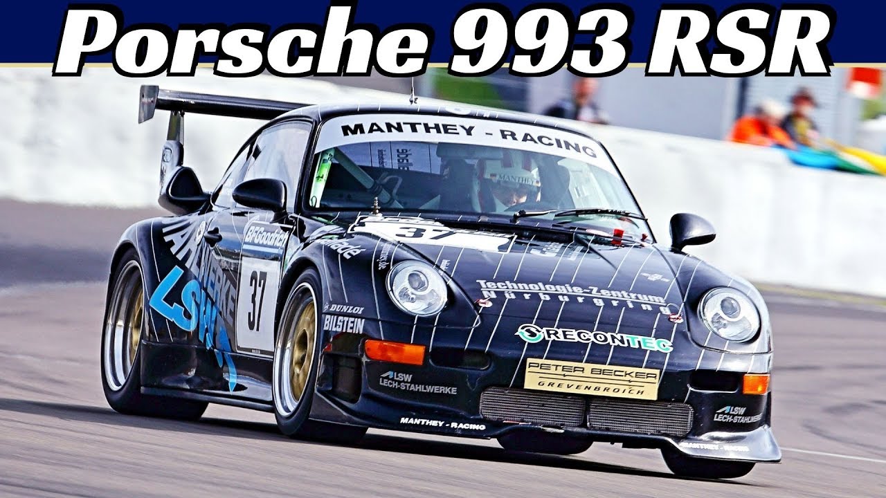 Porsche 993 RSR by Manthey Racing - 3.8-Litre Flat-Six Engine Sound! - 47th AvD Oldtimer GP 2019