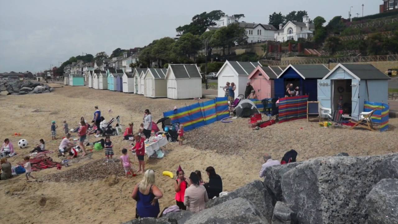 Felixstowe beach caravan park weekend