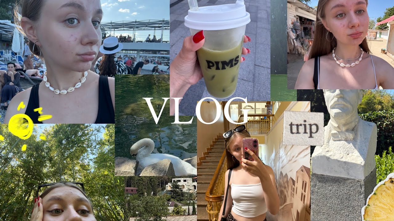 NEW VLOG: road trip в Крым !! путешествие на машине; неделя в Крыму