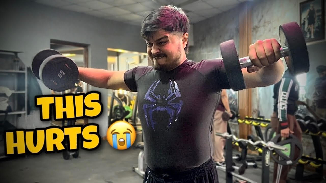 This Shoulder Day Hurt BAD 😭 | Gym Vlog