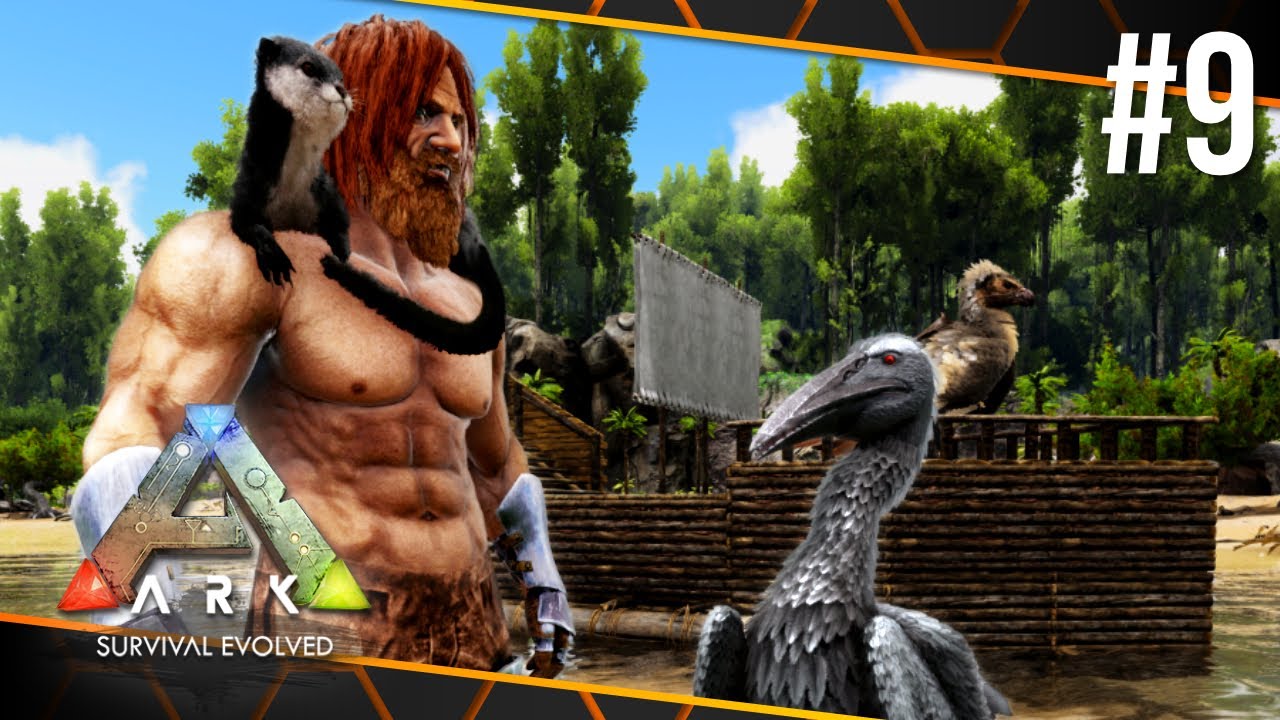 Taming Shoulder Pets That Love to Fish! | ARK: Survival Evolved - The Island #9