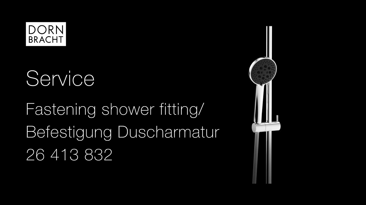 Befestigung Duscharmatur | Dornbracht