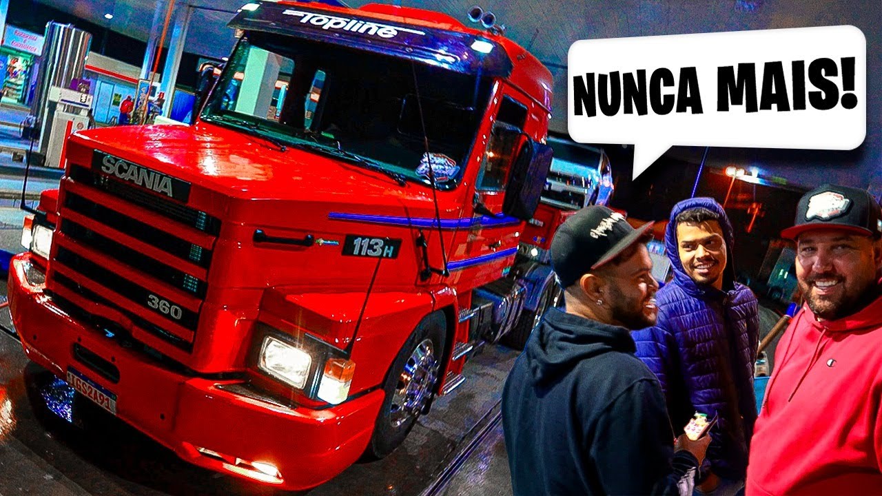 NUNCA MAIS VAMOS VIAJAR JUNTOS NO CAMINHÃO 😂 NÃO TEM ESPAÇO