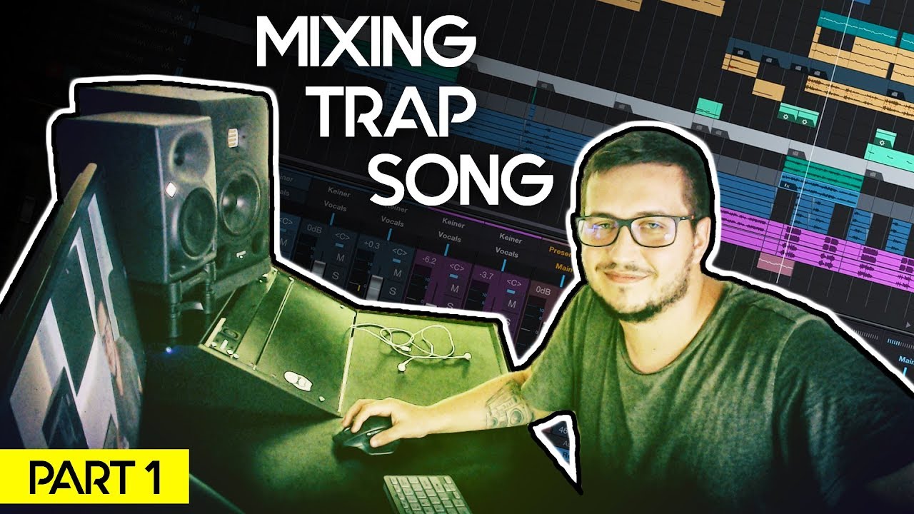 Mixing A Trap Song / Part 1 / Mix preparation : Template.Levels.Sends