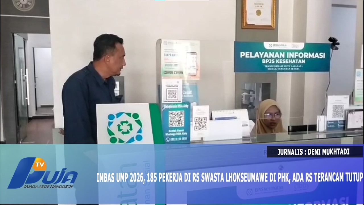 Imbas UMP 2026, 185 Pekerja di RS Swasta Lhokseumawe di PHK, Ada RS Terancam Tutup