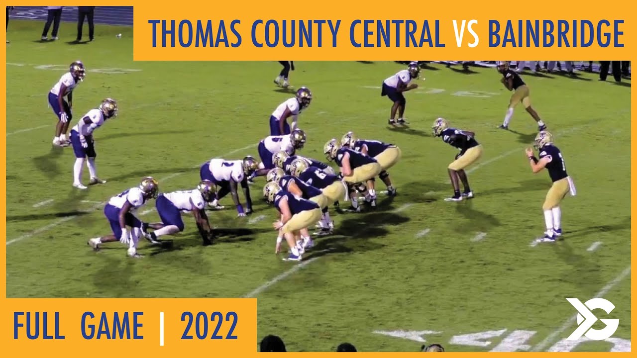 Thomas County Central vs Bainbridge | Live Football Game Broadcast | 9/2/2022