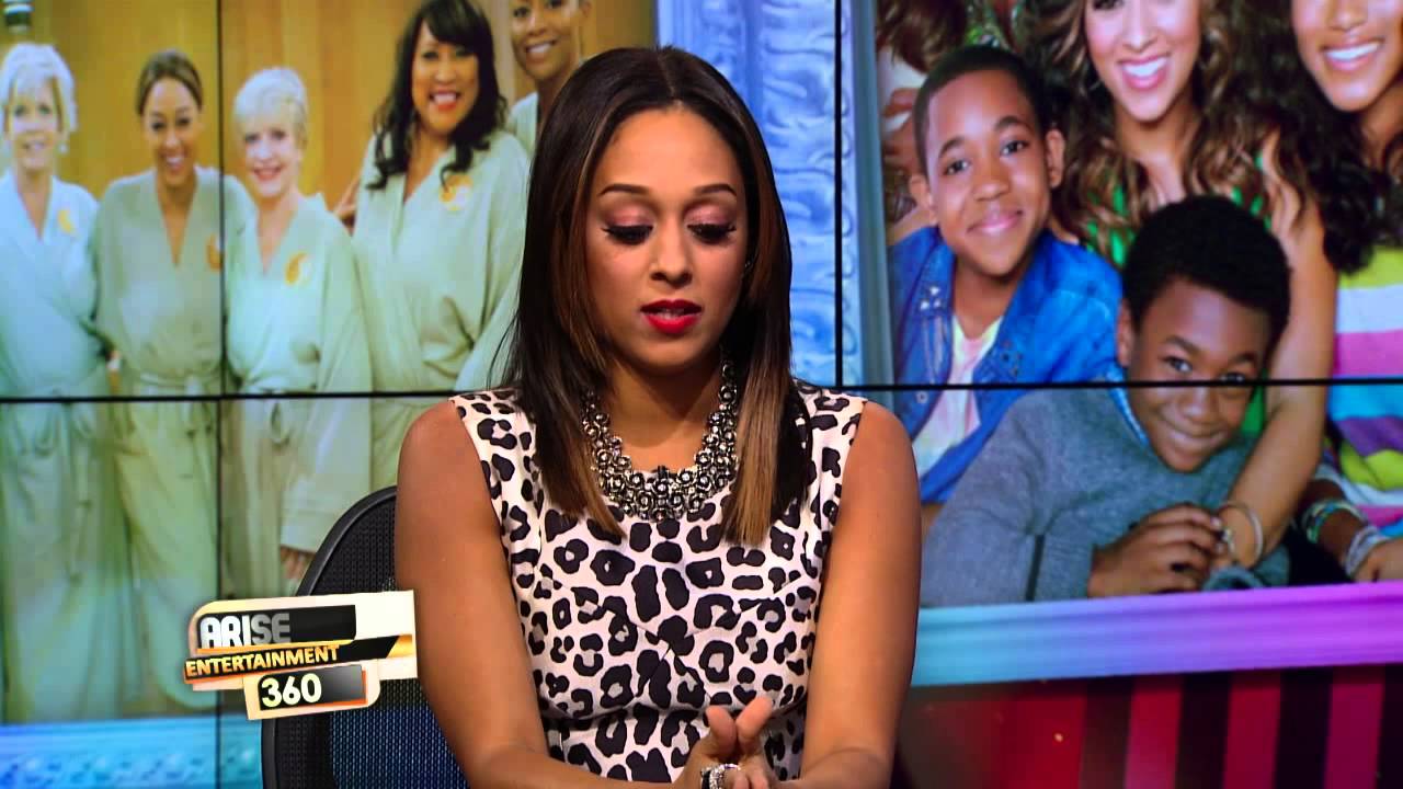 TIA MOWRY-HARDRICT STOPS BY TO DISCUSS 