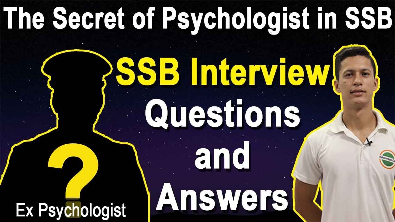 The Secret of Psychological Tests TAT, WAT, SRT, PP&DT in SSB Interview - ASK YOUR QUESTION!