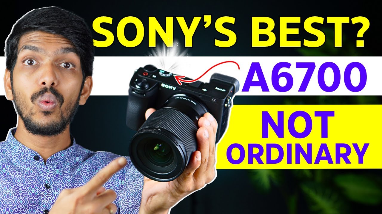 Sony A6700 Unboxing With Lens - Unbelievable AI Features in Camera!! 😱⚡ Hindi