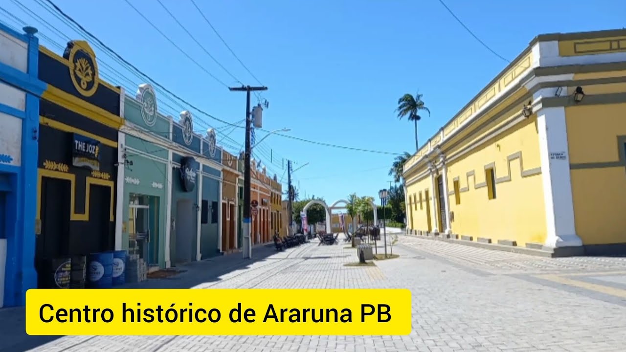 Centro histórico de Araruna PB