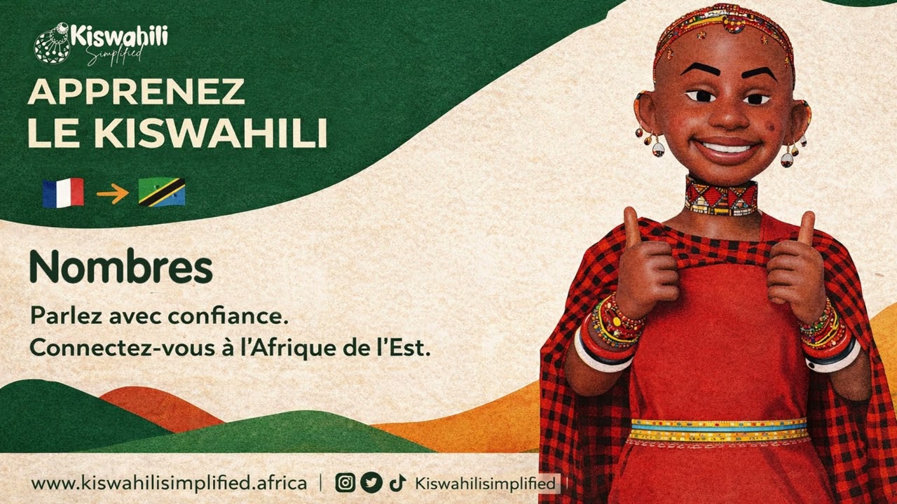 SWAHILI NUMBERS IN FRENCH