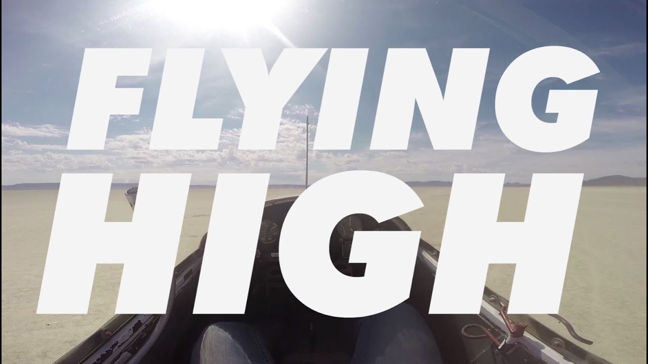 Flying high: Glider footage from above Alvord Desert, Steens Mountain