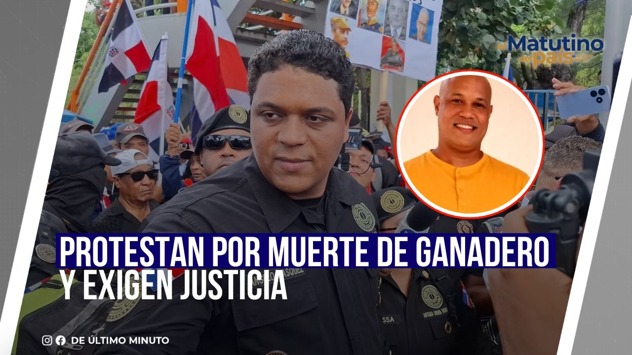 PROTESTAN POR MUERTE DE GANADERO Y EXIGEN JUSTICIA I EL MATUTINO DEL PAÍS