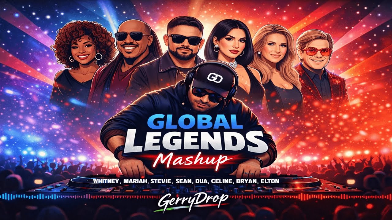 Global Legends - Whitney, Mariah, Stevie, Sean, Celine, Elton (GerryDrop Compilations EDM 2K26)