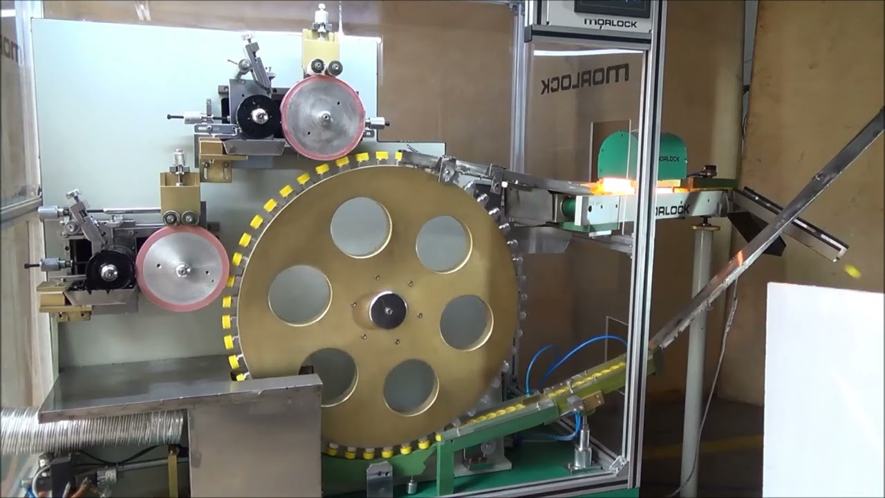 Automatic HIgh Speed  Two Colour Printing on Bottle closures