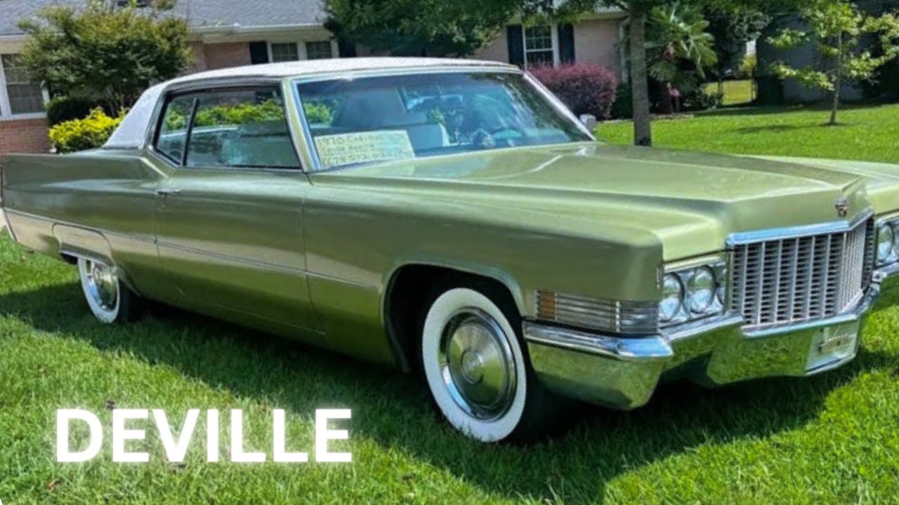 The 1970 Cadillac Deville with 41,000 original miles