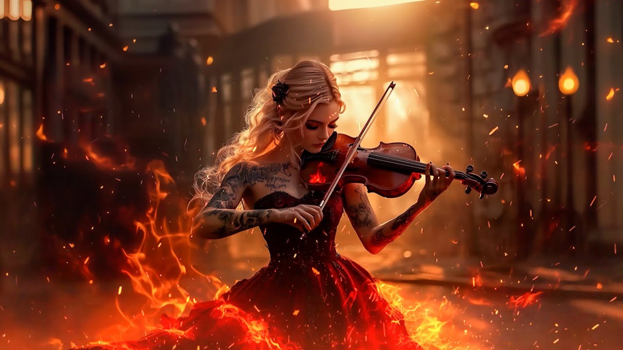 The Beauty of Fire | Epic Rock & Metal Compilation with Classical Violin | Motivating Rock