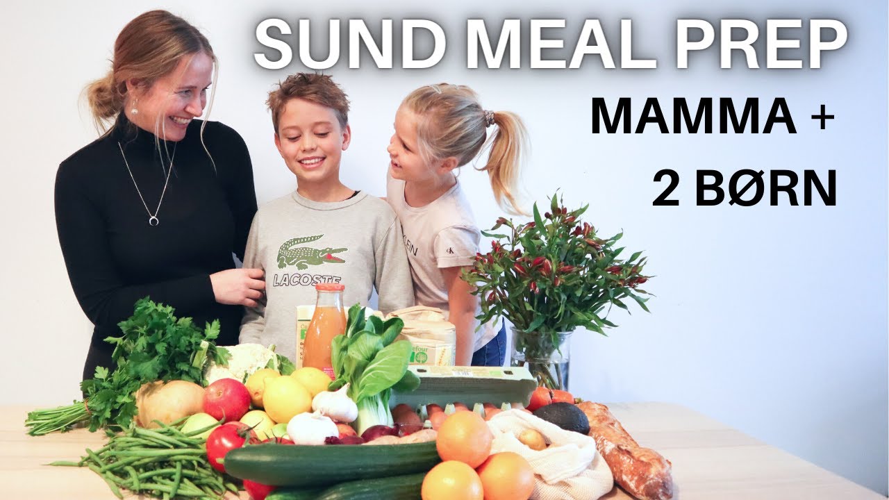 NEM meal prep // Vores madvaner i Frankrig